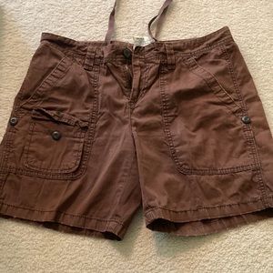 Brown womens shorts